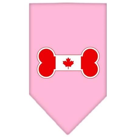 UNCONDITIONAL LOVE Bone Flag Canadian  Screen Print Bandana Light Pink Small UN851568